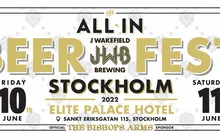 All In BeerFest Stockholm 2022, Fredag 10 juni - Lördag 11 juni
