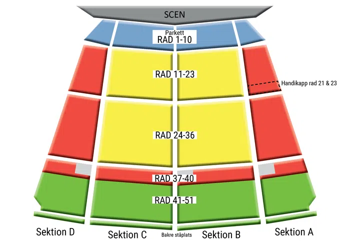 Seat map