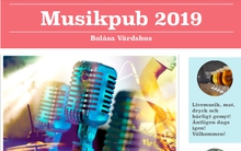Musikpub på Bolåsa värdshus., 23 november 2019