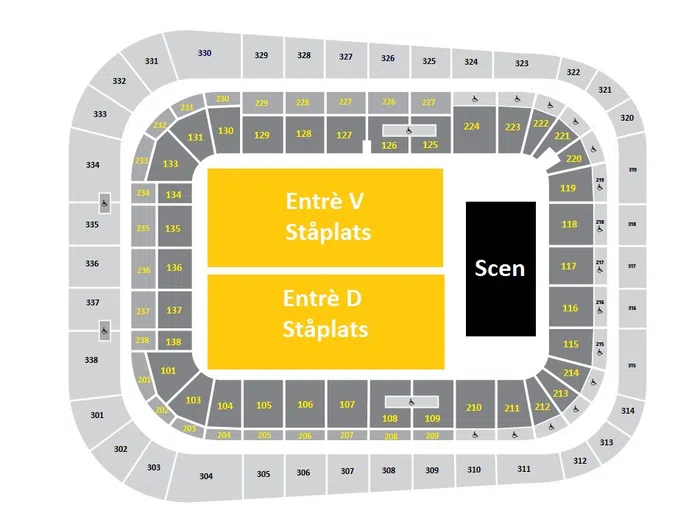 Seat map