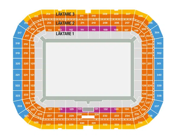 Seat map