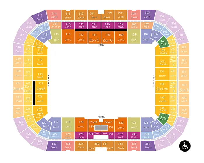 Seat map