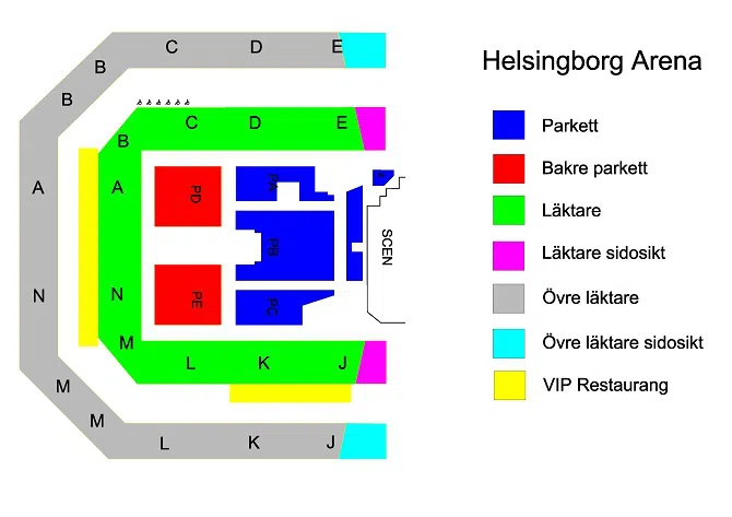 Seat map