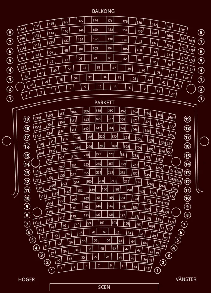 Seat map